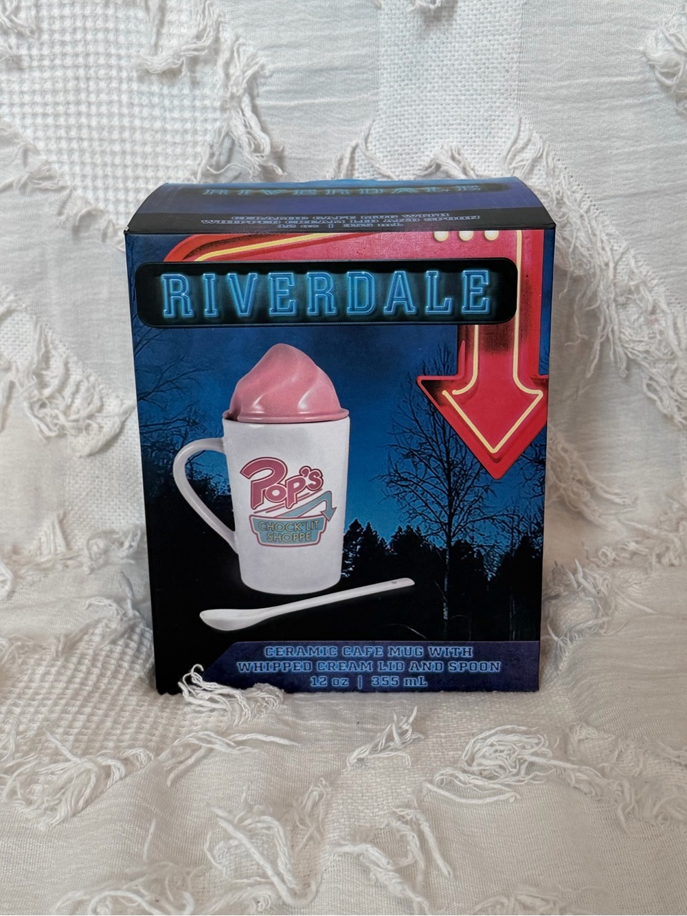 Riverdale Pop’s Chock’lit Shoppe Mug With Spoon - Picture 1 of 9